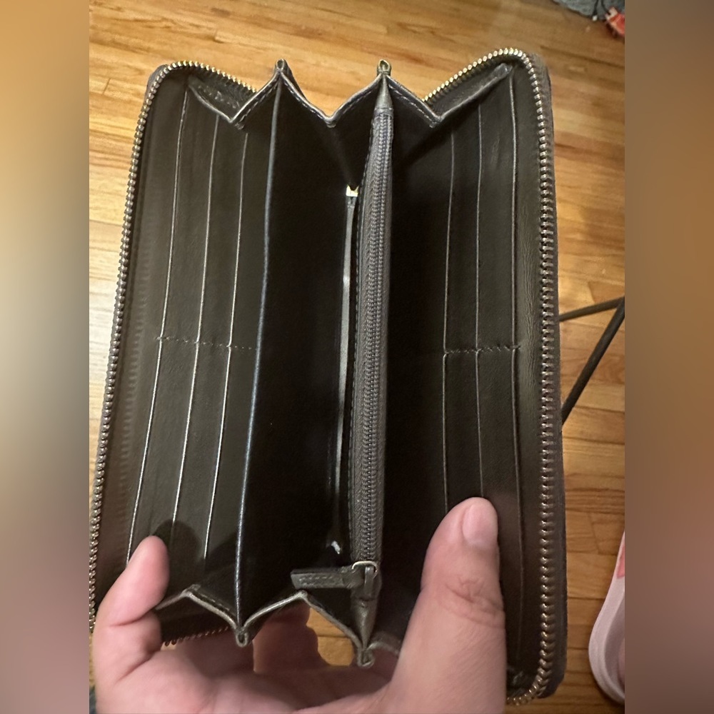 Grey Gucci Guccissima Zippy wallet - Picture 9 of 10